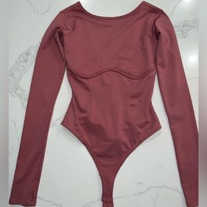 Fabletics Limited Edition Bodysuit w/ Underwire & Thumb Insert